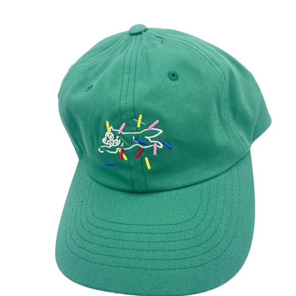 Ice Cream Hat Kelly green NWT dog - Picture 3 of 4